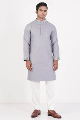 Men's Premium Panjabi (Grey)